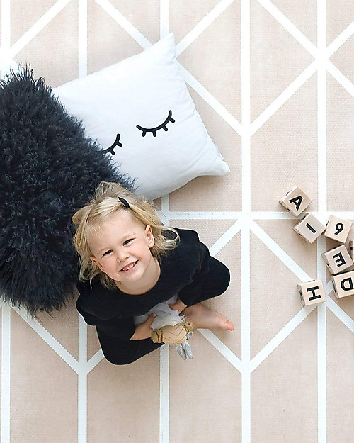Toddlekind Prettier Playmats - Tappeto Gioco - Nordic Beige - 120x180 cm Tappeti Puzzle