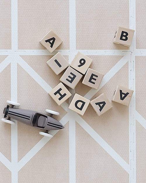 Toddlekind Prettier Playmats - Tappeto Gioco - Nordic Beige - 120x180 cm Tappeti Puzzle