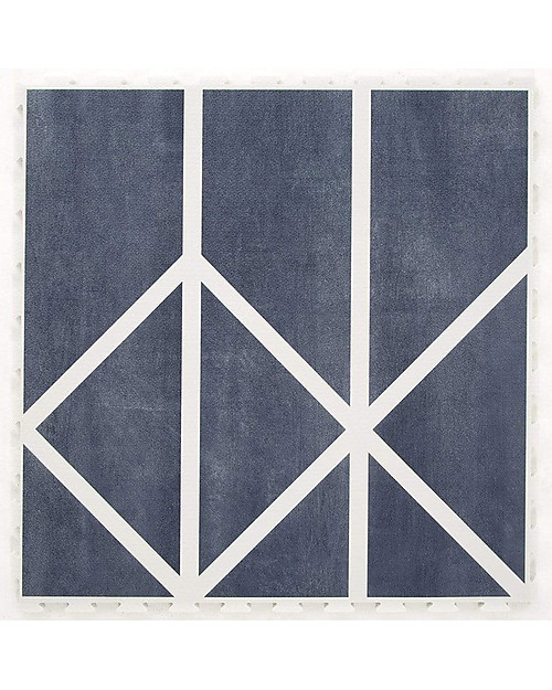 Toddlekind Prettier Playmats - Tappeto Gioco - Nordic Blu - 120x180 cm Tappeti Puzzle