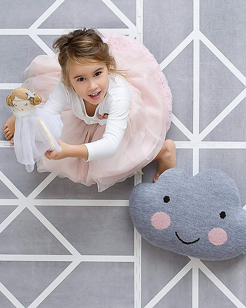 Toddlekind Prettier Playmats - Tappeto Gioco - Nordic Grigio - 120x180 cm Tappeti Puzzle