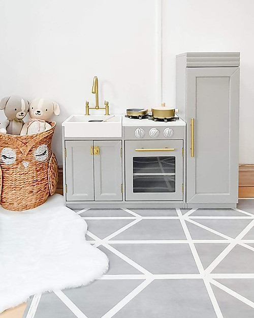 Toddlekind Prettier Playmats - Tappeto Gioco - Nordic Grigio - 120x180 cm Tappeti Puzzle