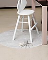 Toddlekind Splat Mats - Tappeto Impermeabile Multiuso - Righe - Grigio - 105 cm - Perfetto Sotto al Seggiolone! Tappeti per Seggiolone