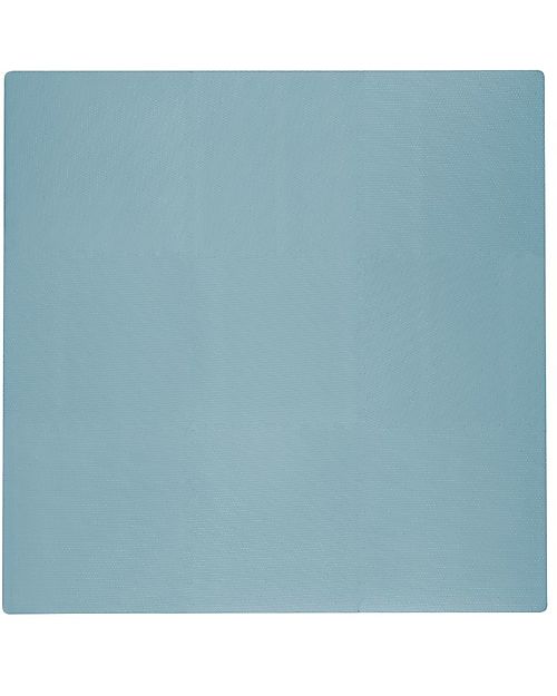 Toddlekind Tappeto Gioco - Collezione Classic - Mineral/Blu - 131x131 cm - Include 9 Riquadri! Tappeti Puzzle