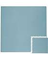 Toddlekind Tappeto Gioco - Collezione Classic - Mineral/Blu - 131x131 cm - Include 9 Riquadri! Tappeti Puzzle