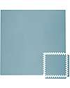 Toddlekind Tappeto Gioco - Collezione Classic - Mineral/Blu - 131x131 cm - Include 9 Riquadri! Tappeti Puzzle