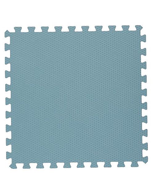 Toddlekind Tappeto Gioco - Collezione Classic - Mineral/Blu - 131x131 cm - Include 9 Riquadri! Tappeti Puzzle