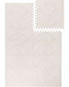 Toddlekind Tappeto Gioco - Collezione Tulum - Bone - 120x180 cm - Include 6 Riquadri! Tappeti Puzzle