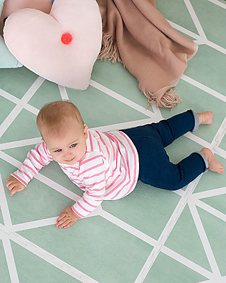 Toddlekind Tappeto Gioco Puzzle - Nordic Neo Matcha - 120x180 cm Tappeti Gioco