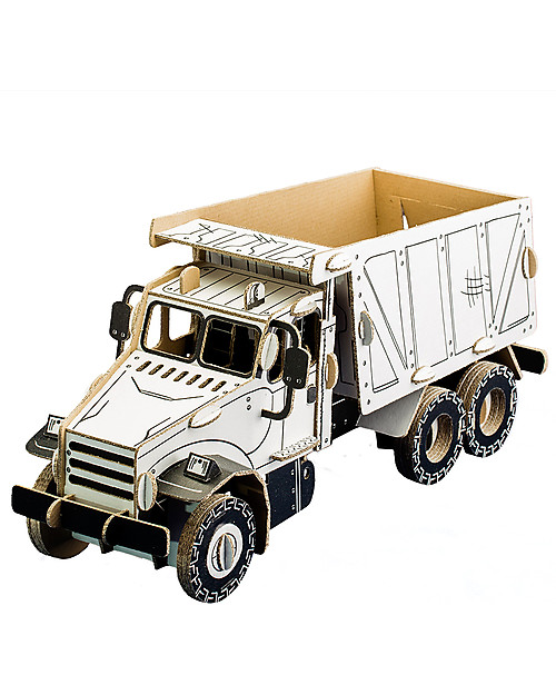 ToDo Gioco da Costruire in Cartone Livello Student, Camion 117 pezzi - Ecologia e divertimento! Giochi Creativi
