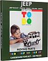 ToDo Gioco da Costruire in Cartone Livello Student, Jeep 100 pezzi - Ecologia e divertimento! Giochi Creativi