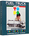 ToDo Gioco da Costruire in Cartone Livello Teacher, Camion Cisterna 158 pezzi - Ecologia e divertimento! Giochi Creativi
