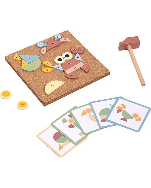 Tooky Toy Gioco Educativo - Tap Tap - Oltre 20 Forme Componibili! - 4+ Anni Giochi STEM