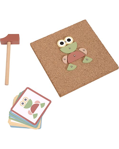 Tooky Toy Gioco Educativo - Tap Tap - Oltre 20 Forme Componibili! - 4+ Anni Giochi STEM