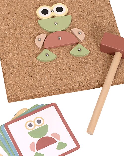 Tooky Toy Gioco Educativo - Tap Tap - Oltre 20 Forme Componibili! - 4+ Anni Giochi STEM