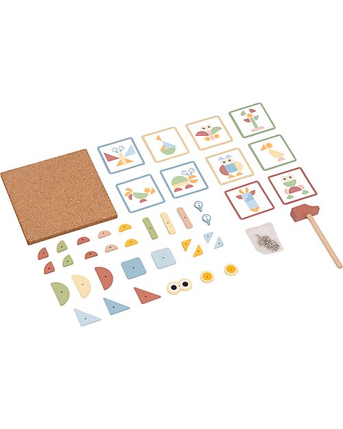 Tooky Toy Gioco Educativo - Tap Tap - Oltre 20 Forme Componibili! - 4+ Anni Giochi STEM