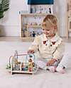 Tooky Toy Labirinto con Perline in Legno - Foresta - 28,5 x 20,7 x 19,1 cm - A Partire Dai 12 Mesi Giochi per Neonati_