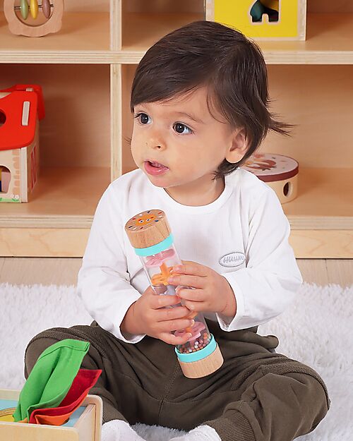 Tooky Toy Scatola Educativa Multisensoriale - 21 Pezzi - 32,5 x 27 x 14 cm - 0+ Giochi Sensoriali_