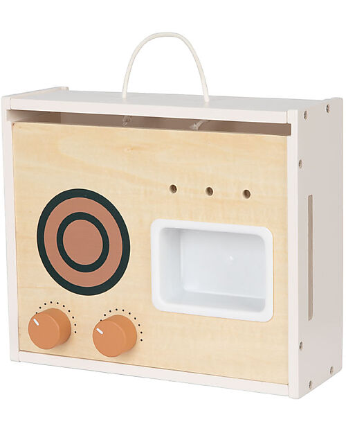 Tooky Toy Set Cucina in Legno - 23 pezzi - 30 x 25,5 x 27 cm - 3+ Anni Cucine Giocattolo