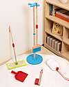 Tooky Toy Set da Gioco per la Pulizia in Legno - 25 x 25 x 79 cm - A Partire Dai 3 Anni - Comprende 6 Pezzi Far finta di