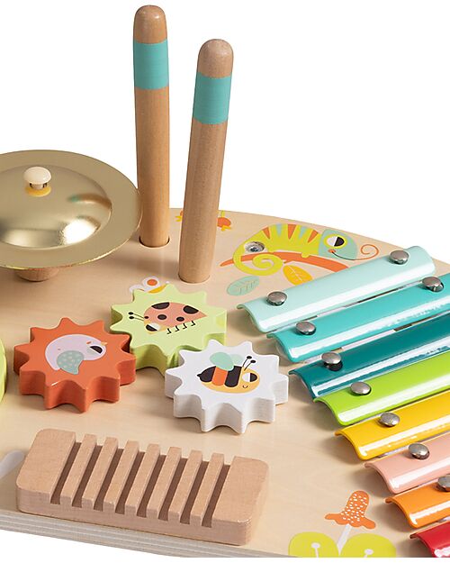 Tooky Toy Tavolo Musicale Multifunzione - 44 x 23 x 10 cm -A Partire Dai 24 Mesi Strumenti Musicali
