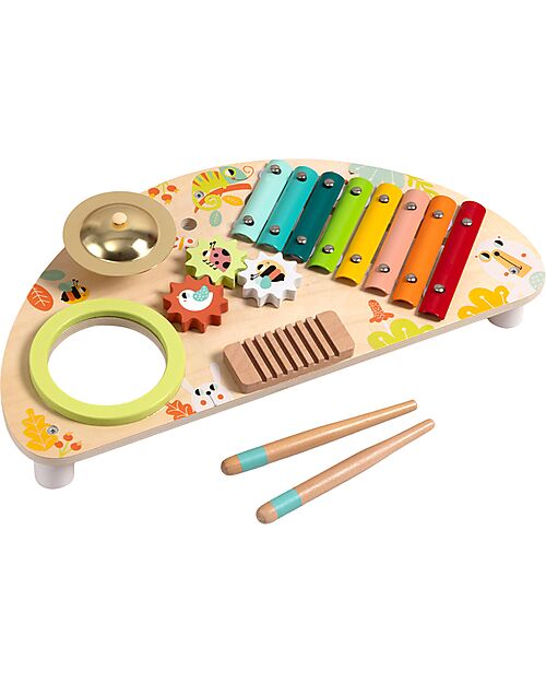 Tooky Toy Tavolo Musicale Multifunzione - 44 x 23 x 10 cm -A Partire Dai 24 Mesi Strumenti Musicali