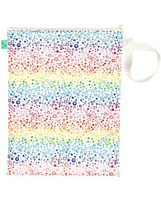 Tots Bots Borsa Impermeabile per Pannolini Lavabili - Gocce - Ottima anche wet bag da piscina! Pannolini Lavabili