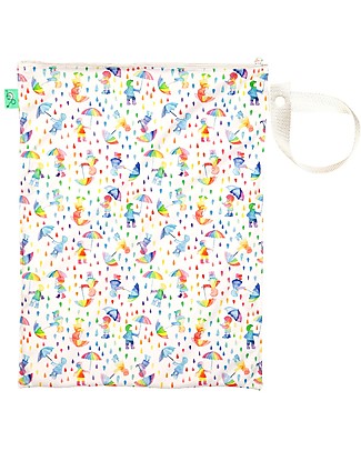 Tots Bots Borsa Impermeabile per Pannolini Lavabili - Ombrellini - Ottima anche wet bag da piscina! Pannolini Lavabili