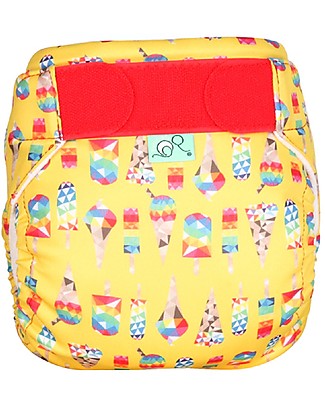 Tots Bots Costumino Contenitivo - Gelati - Fatto con plastica riciclata! Costumi Contenitivi
