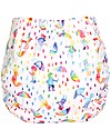 Tots Bots Cover Impermeabile PeeNut Wrap per Pannolino Lavabile - Ombrellini - Fatto con plastica riciclata! Pannolini Lavabili
