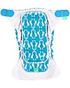Tots Bots Cover Impermeabile PeeNut Wrap per Pannolino Lavabile - Pinguini Azzurro - Fatto con plastica riciclata! Pannolini Lavabili