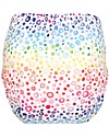 Tots Bots Pannolino Lavabile Tutto in Uno Easy Fit STAR - Gocce colorate - Da 3,5 a 16 kg Pannolini Lavabili