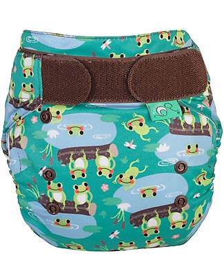 Tots Bots Pannolino Lavabile Tutto in Uno Easy Fit STAR - Rane - Da 3,5 a 16 kg Pannolini Tutti In Uno