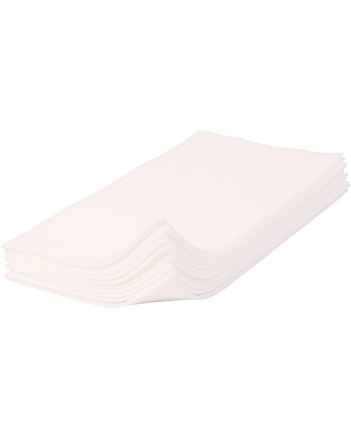 Tots Bots Veline in Pile Riutilizzabili per Pannolini Lavabili - Pacco da 10 Pannolini Lavabili