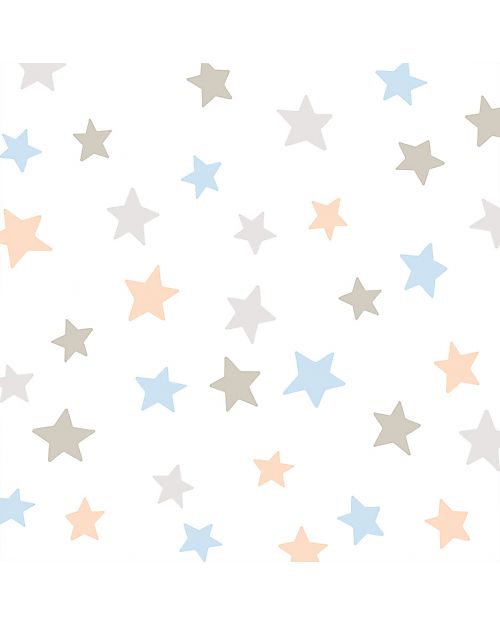 Tresxics Adesivi da Parete Amovibili Stelle - Colori tenui Adesivi da Parete