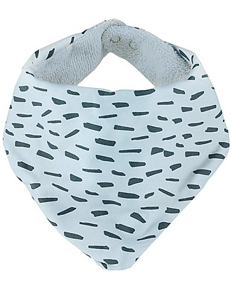 Trixie Bavaglino Bandana, Prato Blu - Cotone Bavagli a Bandana
