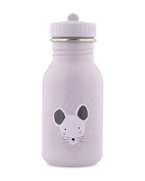 Trixie Borraccia in Acciaio Inox - 350 ml - Mrs Mouse - Lilla Borracce non Termiche