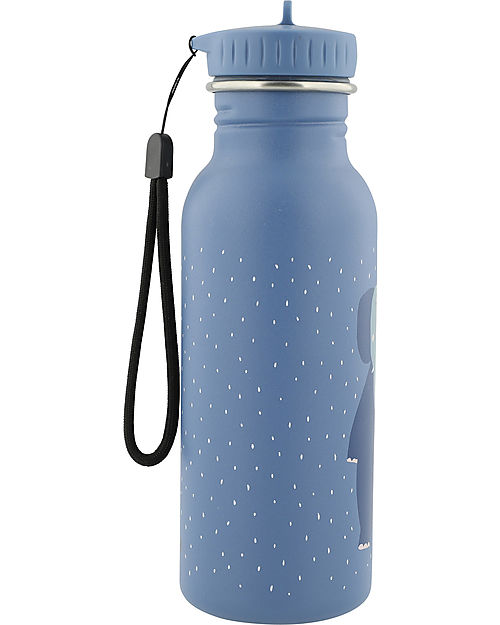 Trixie Borraccia in Acciaio Inox - 500 ml - Mr Elephant - Blu Borracce non Termiche