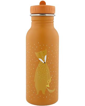 Trixie Borraccia in Acciaio Inox - 500 ml - Mr Fox - Arancio Borracce Termiche