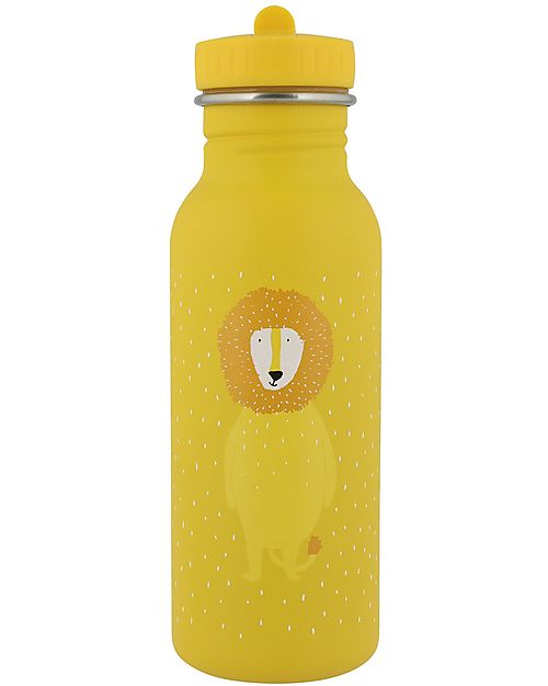 Trixie Borraccia in Acciaio Inox - 500 ml - Mr Lion - Giallo Borracce non Termiche