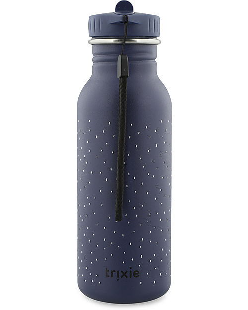 Trixie Borraccia in Acciaio Inox - 500 ml - Mr Penguin - Blu Borracce non Termiche