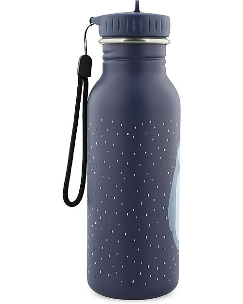 Trixie Borraccia in Acciaio Inox - 500 ml - Mr Penguin - Blu Borracce non Termiche