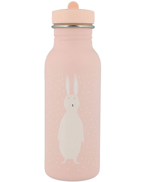 Trixie Borraccia in Acciaio Inox - 500 ml - Mrs Rabbit - Rosa Borracce non Termiche
