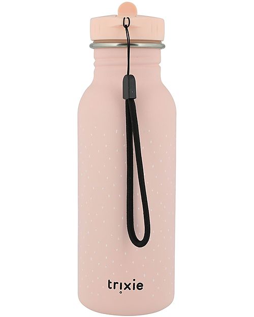 Trixie Borraccia in Acciaio Inox - 500 ml - Mrs Rabbit - Rosa Borracce non Termiche