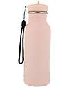 Trixie Borraccia in Acciaio Inox - 500 ml - Mrs Rabbit - Rosa Borracce non Termiche