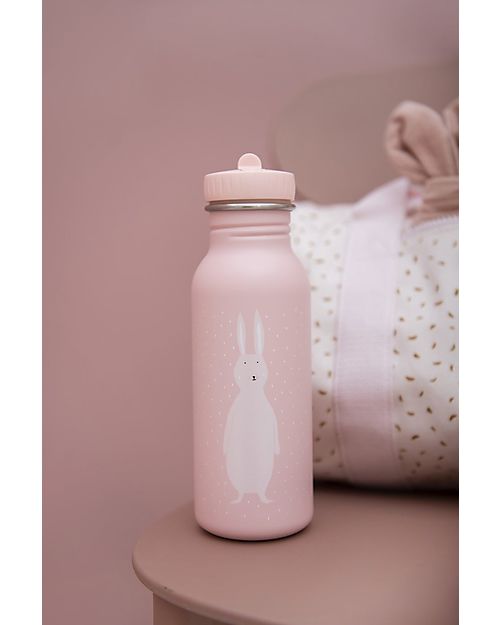 Trixie Borraccia in Acciaio Inox - 500 ml - Mrs Rabbit - Rosa Borracce non Termiche