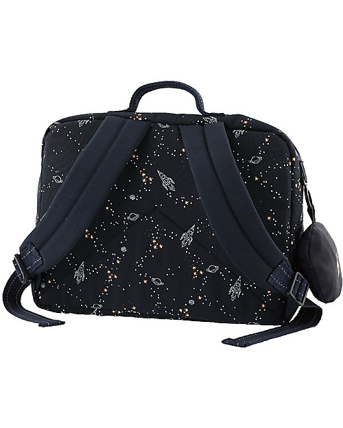 Trixie Cartella Scuola - Spazio - Con zainetto morbido incluso! Zaini Asilo