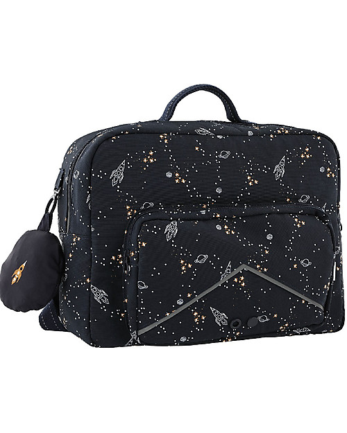 Trixie Cartella Scuola - Spazio - Con zainetto morbido incluso! Zaini Asilo