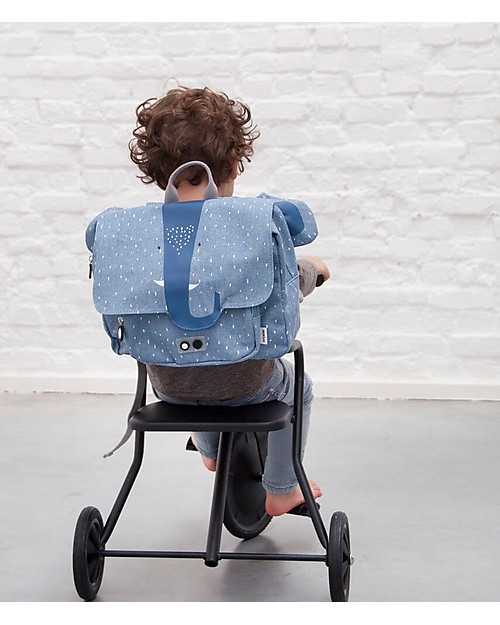 Trixie Cartella Zaino, Mrs Elefante - Cotone (29x10x25cm) Zaini Asilo