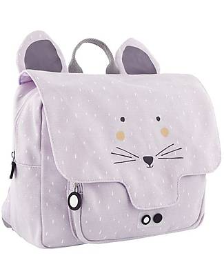 Trixie Cartella Zaino - Mrs Mouse - Lilla - 29 x 10 x 25 cm Zaini Asilo