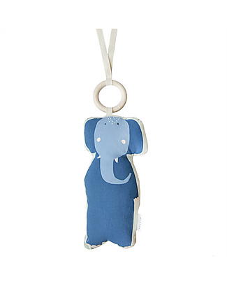 Trixie Giostrina Musicale, Mrs Elefante - 100% cotone Sonagli